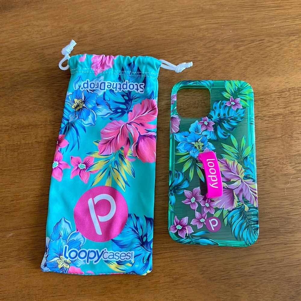 Hawaiian flower loopy case